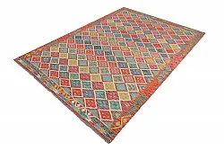 Tapis Oriental - Vegi Kelim Hand Woven - 202 x 294 cm
