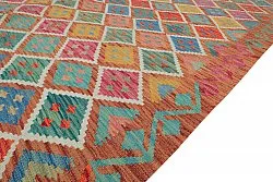 Tapis Oriental - Vegi Kelim Hand Woven - 202 x 294 cm