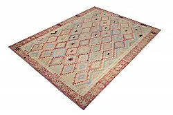 Tapis Oriental - Vegi Kelim Hand Woven - 313 x 427 cm