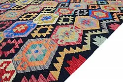 Tapis Oriental - Vegi Kelim Hand Woven - 204 x 294 cm