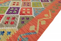 Tapis Oriental - Vegi Kelim Hand Woven - 79 x 298 cm
