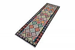 Tapis Oriental - Vegi Kelim Hand Woven - 80 x 268 cm