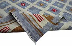 Tapis Oriental - Vegi Kelim Hand Woven - 98 x 151 cm