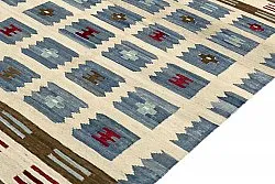 Tapis Oriental - Vegi Kelim Hand Woven - 100 x 148 cm