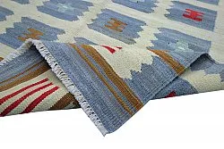 Tapis Oriental - Vegi Kelim Hand Woven - 100 x 148 cm
