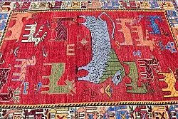 Tapis Oriental - Tribal Hand Knotted - 153 x 213 cm