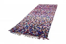 Tapis berbère marocain Boucherouite 370 x 145 cm