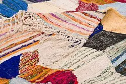 Tapis berbère marocain Boucherouite 155 x 325 cm
