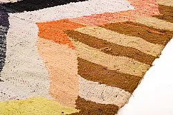 Tapis berbère marocain Boucherouite 155 x 275 cm