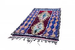 Tapis Marocain Berbère Boucherouite 245 x 135 cm
