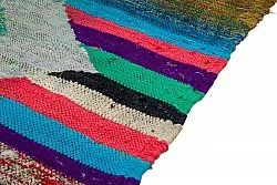 Tapis berbère marocain Boucherouite 130 x 230 cm