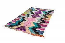 Tapis berbère marocain Boucherouite 130 x 235 cm