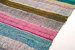 Tapis berbère marocain Boucherouite 145 x 295 cm