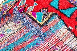 Tapis Marocain Berbère Boucherouite 245 x 95 cm