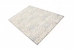 Tapis Wilton - Sanandaj (bleu-beige)