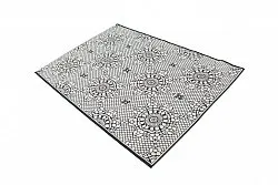 Tapis Wilton - Charleston (noir/sand)