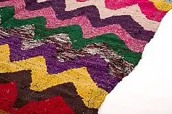 Tapis berbère marocain Boucherouite 125 x 235 cm
