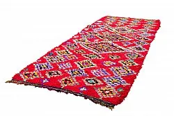 Tapis berbère marocain Boucherouite 320 x 130 cm