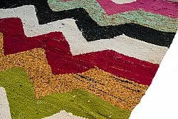 Tapis berbère marocain Boucherouite 120 x 235 cm