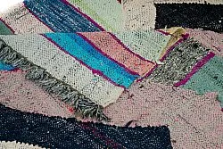 Tapis berbère marocain Boucherouite 130 x 230 cm