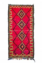 Tapis berbère marocain Boucherouite 340 x 165 cm
