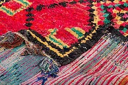Tapis berbère marocain Boucherouite 340 x 165 cm