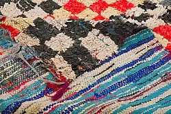 Tapis berbère marocain Boucherouite 360 x 125 cm