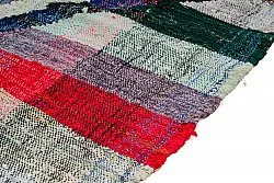 Tapis berbère marocain Boucherouite 125 x 210 cm