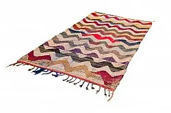 Tapis berbère marocain Boucherouite 150 x 285 cm