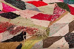 Tapis berbère marocain Boucherouite 155 x 290 cm