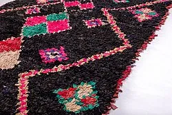 Tapis berbère marocain Boucherouite 405 x 130 cm