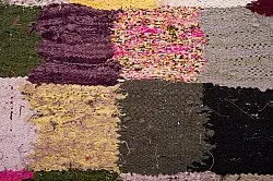 Tapis berbère marocain Boucherouite 135 x 275 cm