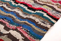Tapis berbère marocain Boucherouite 150 x 305 cm