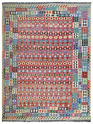 Tapis Kilim Afghan 295 x 203 cm