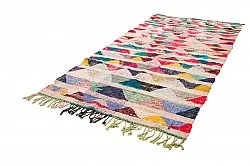 Tapis berbère marocain Boucherouite 145 x 330 cm