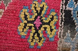 Tapis berbère marocain Boucherouite 275 x 130 cm