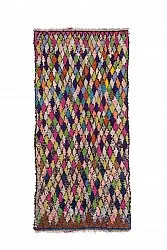 Tapis Marocain Berbère Boucherouite 245 x 115 cm