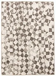 Tapis en laine - Kallatis (noir/blanc)