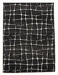 Tapis Wilton - Florence Cross (noir)