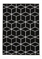 Tapis Wilton - Florence Square (noir)