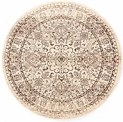 Tapis rond - Peking Noble (blanc)