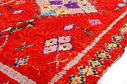 Tapis berbère marocain Boucherouite 340 x 155 cm