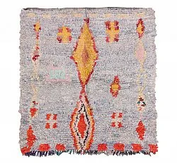 Tapis Marocain Berbère Boucherouite 160 x 145 cm