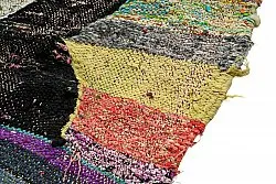 Tapis berbère marocain Boucherouite 130 x 245 cm