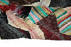 Tapis berbère marocain Boucherouite 140 x 230 cm