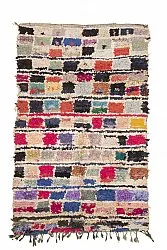 Tapis Marocain Berbère Boucherouite 230 x 135 cm