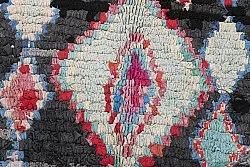 Tapis berbère marocain Boucherouite 310 x 130 cm