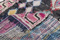 Tapis berbère marocain Boucherouite 310 x 130 cm