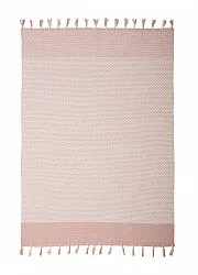 Tapis patchwork - Vinga (rose)