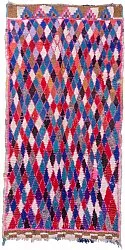 Tapis Marocain Berbère Boucherouite 220 x 110 cm